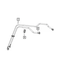Genuine Mopar Fuel Vapor Tube Assembly 68320965AA. Fixed Price $31.18.