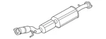 Genuine Nissan Catalytic Converter 200A0-9AU2A. Fixed Price $1074.99.