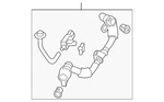 Genuine Mazda Evaporative Emissions System Lines CG36-42-580A. Fixed Price $220.14.