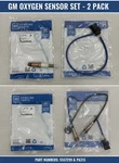 Set Of Gm Oxygen Sensor For 2011-2021 Encore Cruze Sonic Trax Volt 1.4L. Fixed Price $64.00.