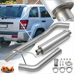 For 05-10 Jeep Grand Cherokee 3" In/outlet Aluminized Steel Catback Exhaust Pipe. Fixed Price $130.81.
