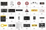 Genuine Mercedes-benz Information Label 256-221-09-00. Fixed Price $27.91.