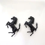 Ferrari GTC4 F12 812 Front#rear Bumper Black Horse Emblem Badge Set. Fixed Price $240.00.