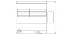 Genuine Nissan Emission Label 14805-ZW80E. Fixed Price $14.79.