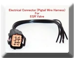 Electrical Connector Wiring Harness Of Egr Valve EGV689 Fits:mazda 626 1998-2002. Fixed Price $19.84.