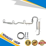 Rear Muffler + Exhaust Resonator & Pipe Assembly Fit 2009-2015 Toyota Venza 2.7L. Fixed Price $225.28.