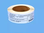 Genuine Mopar Vehicle Emission Control Information Label 47480912AA. Fixed Price $6.88.