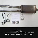 B2 Fab 14" Hemi Dual Retrofit Muffler, Exhaust *fits 09-18 Dodge Ram 1500. Fixed Price $325.00.