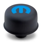 Proform Crankcase Breather 440-754; Mopar Black/blue Crinkle Steel, Push-in. Fixed Price $26.83.