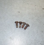 1988 1989 Corvette C4 Egr Crossover Pipe Mounting Bolts, (4), Gm 14081021. Fixed Price $18.99.