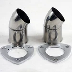 Granatelli Motorsports 307530-2 3.0" 76MM Turn Down W/3-BOLT Flange Pair Gaskets. Fixed Price $49.88.