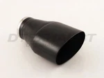 DT-30065-8BK Oval Round Double Wall Black Powder Coat Tip 3" Inlet 8" Length. Fixed Price $99.99.