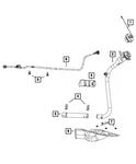 Genuine Mopar Vapor Tube 57008424AD. Fixed Price $76.74.