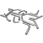 Flowmaster 15937 U-fit Dual Exhaust Pipe Kit. Fixed Price $476.95.