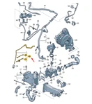 New Vw Touareg MK2 Vacuum Hose 7P0133773B 7P0-133-773-B. Fixed Price $61.20.