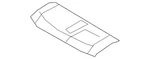 Genuine Nissan Heat Shield 74772-JM00A. Fixed Price $120.30.