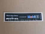 Mercedes-benz Genuine Amg Mobil 1 Oil Sticker Label Decal New. Fixed Price $16.99.