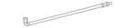 Genuine Mercedes-benz Evaporative Emissions System Lines 463-470-18-24-64. Fixed Price $63.26.