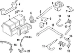Genuine Nissan Evaporative Emissions System Lines 14912-5NA0B. Fixed Price $22.61.