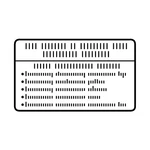 Genuine Mercedes-benz Oe Information Label 000-221-26-00. Fixed Price $29.20.