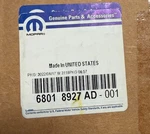 Oem Mopar Vapor Canister Package 68018927AD. Fixed Price $195.00.