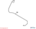 2012 Mini Cooper Countryman Scavenge Air Line Used Oem 16119810956. Fixed Price $100.00.