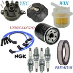 Tune Up Kit Filters Cap Wire Spark Plugs For Mazda B2200 L4 2.2L; Carb 1987-1993. Fixed Price $129.76.