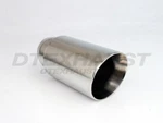 DT-25013C Slanted Double Wall Stainless Tip 2.50" Inlet 4" Outlet 8" Long. Fixed Price $89.99.