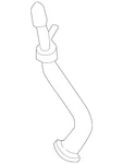 Genuine Ford Vacuum Hose BC3Z-9C493-A. Fixed Price $30.34.