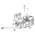 Chrysler Oem 2012 Liberty Emission Components-vapor Canister 5147071AG. Fixed Price $300.19.