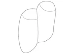Genuine Mazda Vacuum Hose AJ09-20-761. Fixed Price $6.64.
