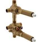 Rohl R1052BD 1/2" Thermostatic Rough-in Valve With Two Outlet Dedicated Diverter. Fixed Price $175.00.