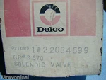 Nos 1980 1981 Chevette Pontiac T1000 Solenoid Shutoff Valve 22034699. Fixed Price $25.99.