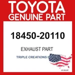 Toyota Genuine 1845020110 Converter Assy W/catalyst 18450-20110 Oem. Fixed Price $1142.34.